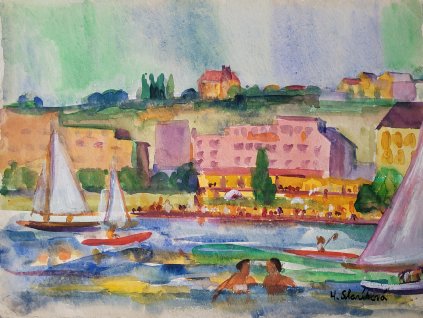 Plavci  43x33cm