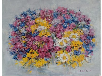 Radostná kytice 35x45cm 5.500, Kč