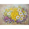Veselá letní kytička  30x40cm