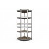 Kutni regal 2400x700x400x425 mm metalni pocinkovani 6-polica, nosivost 900 kg 1
