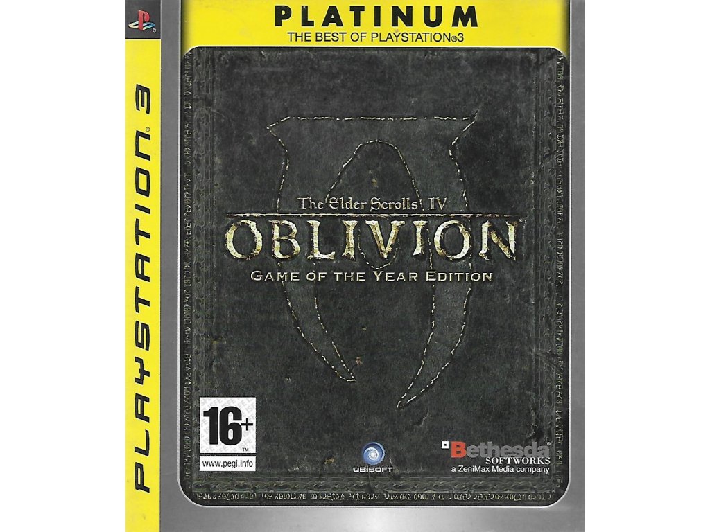 THE ELDER SCROLLS IV OBLIVION GAME OF THE YEAR EDITION (PS3 bazar)