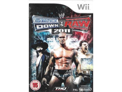 WII SMACK DOWN VS RAW 2011