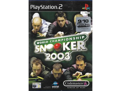 WORLD CHAMPIONSHIP SNOOKER 2003