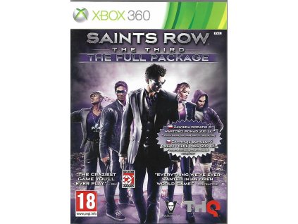 SAINTS ROW THE THIRD THE FULL PACKAGE