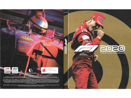 F1 2020 FORMULA ONE 2020 samotný STEELBOOK (PS4 XBOX ONE bazar)