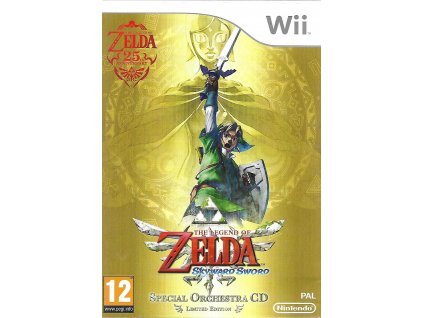 THE LEGEND OF ZELDA SKYWARD SWORD + SPECIAL ORCHESTRA CD (WII bazar)