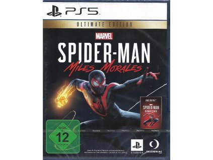 MARVEL SPIDER MAN MILES MORALES ULTIMATE EDITION (PS5 nová)