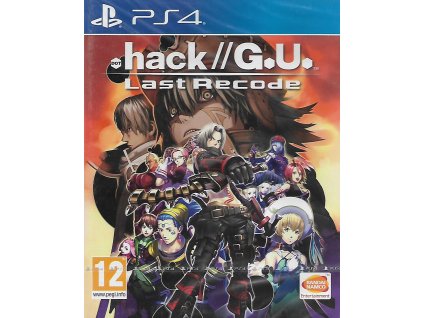 DOT HACK G.U. LAST RECODE (PS4 NOVÁ)