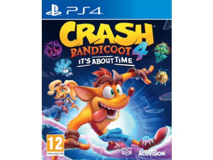 CRASH BANDICOOT 4 ITS ABOUT TIME (PS4 nová)