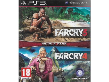 FAR CRY 3 + FAR CRY 4 (PS3 BAZAR)