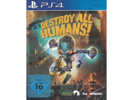 DESTROY ALL HUMANS! (PS4 nová)