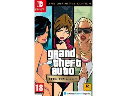 GRAND THEFT AUTO THE TRILOGY THE DEFINITIVE EDITION (SWITCH NOVÁ)