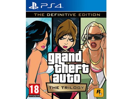 GRAND THEFT AUTO THE TRILOGY THE DEFINITIVE EDITION (PS4 NOVÁ)