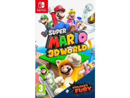 SUPER MARIO 3D WORLD + BOWSER'S FURY (SWITCH nová)