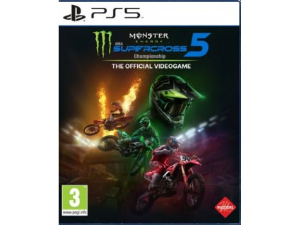 MONSTER ENERGY SUPERCROSS 5 (PS5 NOVÁ)