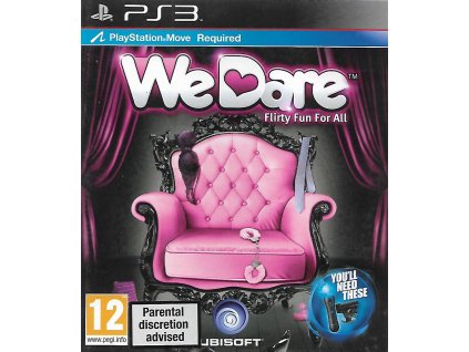 WEDARE FLIRTY FUN FOR ALL (PS3 BAZAR)