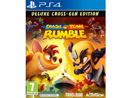 CRASH TEAM RUMBLE DELUXE CROSS GEN EDITION (PS4 NOVÁ)