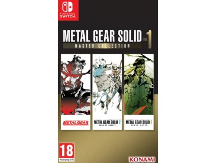 METAL GEAR SOLID MASTER COLLECTION VOL.1 (SWITCH NOVÁ)