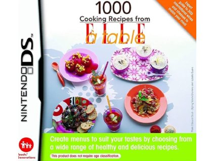 1000 COOKING RECIPES FROM ELLE A TABLE (DS BAZAR)