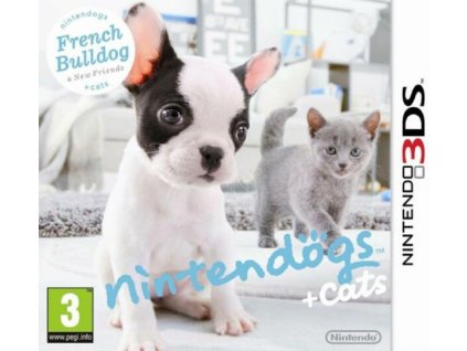 NINTENDOGS +CATS FRENCH BULLDOG (3DS BAZAR)