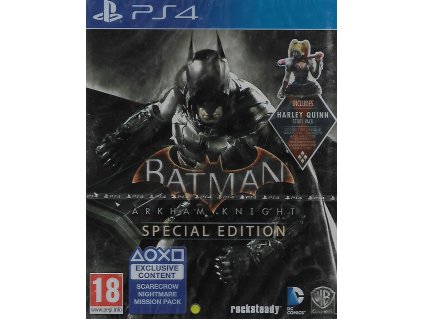 BATMAN ARKHAM KNIGHT SPECIAL EDITION (PS4 NOVÁ)