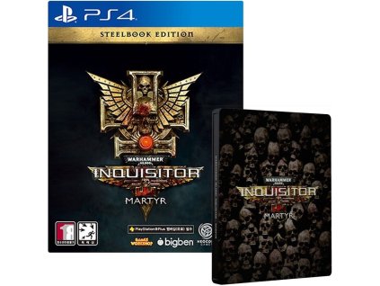 WARHAMMER 40,000 INQUISITOR MARTYR IMPERIUM STEELBOOK EDITION (PS4 BAZAR)