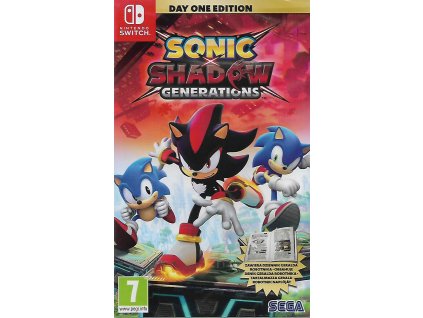 SONIC X SHADOW GENERATIONS DAY ONE EDITION (SWITCH NOVÁ)