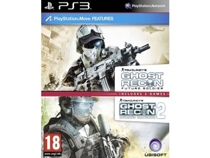 TOM CLANCY'S GHOST RECON FUTURE SOLDIER + ADVANCED WARFIGHTER 2 (PS3 BAZAR)