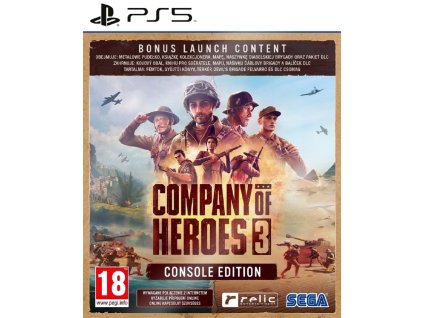 COMPANY OF HEROES 3 CONSOLE STEELBOOK EDITION (PS5 BAZAR)