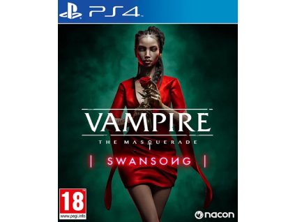 VAMPIRE THE MASQUERADE SWANSONG (PS4 NOVÁ)
