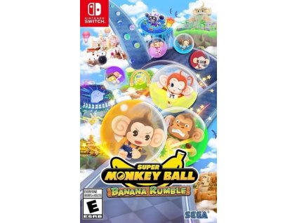 SUPER MONKEY BALL BANANA RUMBLE (SWITCH NOVÁ)