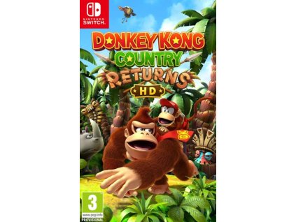 DONKEY KONG COUNTRY RETURNS HD (SWITCH NOVÁ)