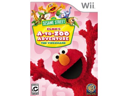 123 SESAME STREET ELMO'S A TO ZOO ADVENTURE !! POZOR NTSC VERZE !! (WII BAZAR)