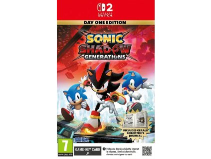 SONIC X SHADOW GENERATIONS DAY ONE EDITION (SWITCH 2 NOVÁ)