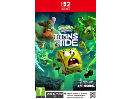 SPONGEBOB SQUAREPANTS TITANS OF THE TIDE (SWITCH 2 NOVÁ)