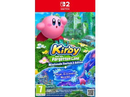 KIRBY AND THE FORGOTTEN LAND + STAR CROSSED WORLD (SWITCH 2 NOVÁ)