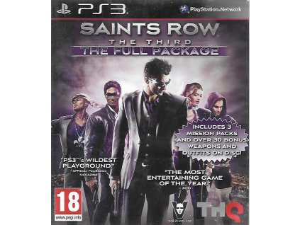 SAINTS ROW THE THIRD THE FULL PACKAGE