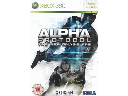 ALPHA PROTOCOL THE ESPIONAGE RPG