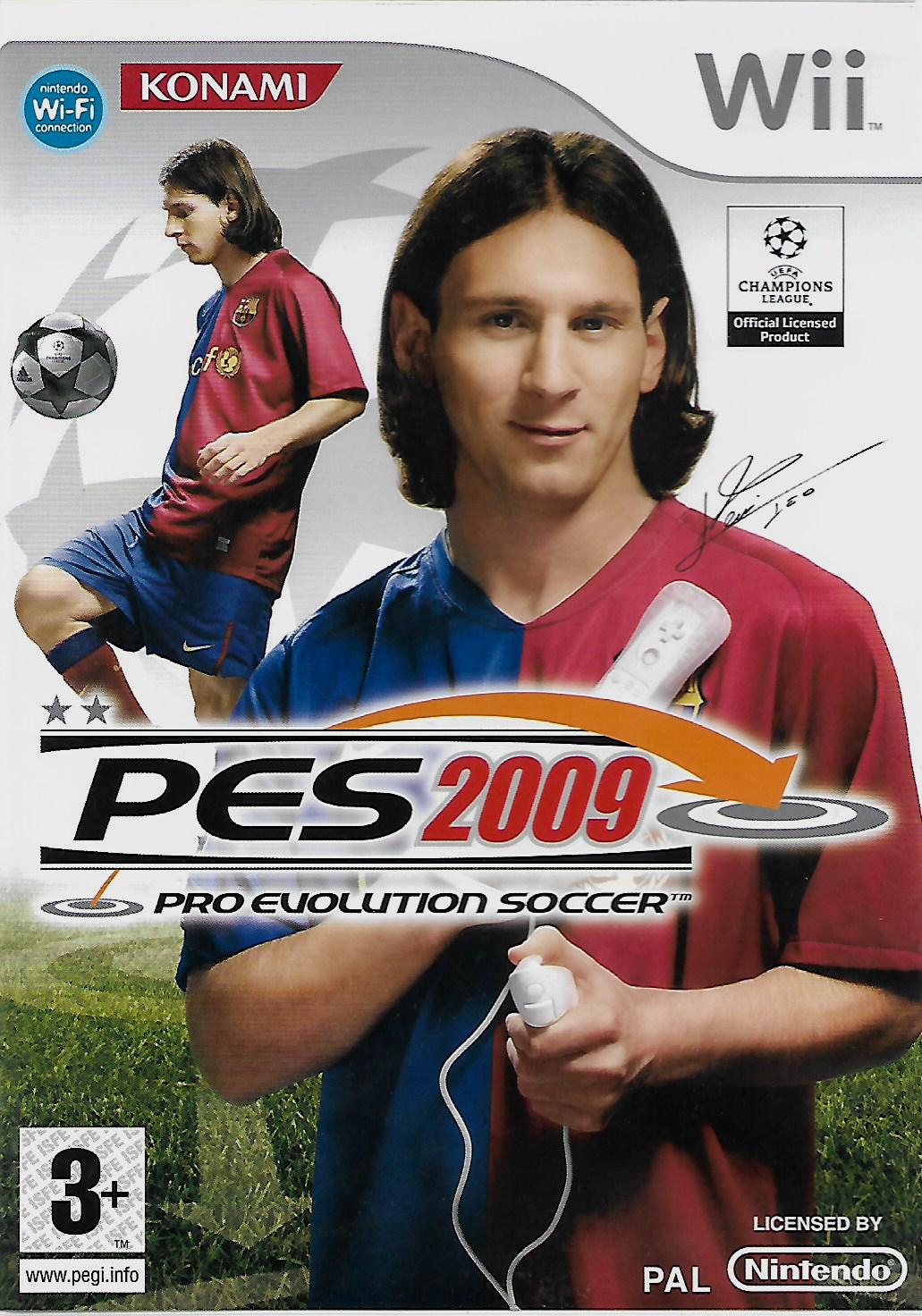 PES 2009 - PRO EVOLUTION SOCCER (WII - bazar)