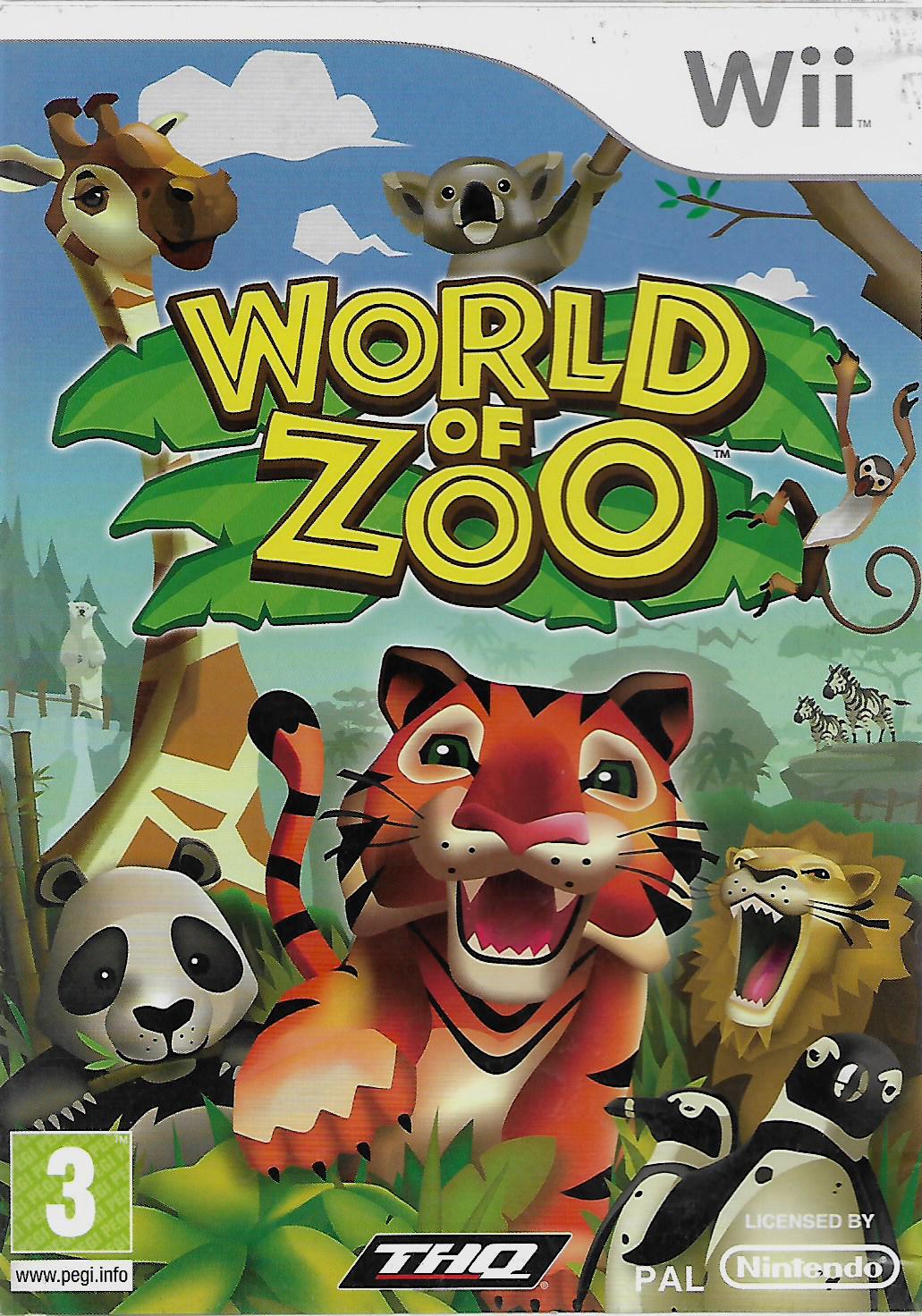 WORLD OF ZOO (WII - bazar)