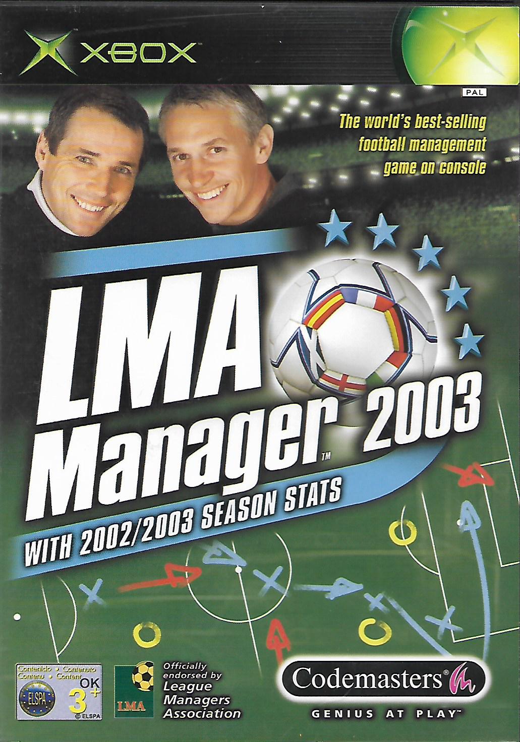 LMA MNAGER 2003 (XBOX - bazar)