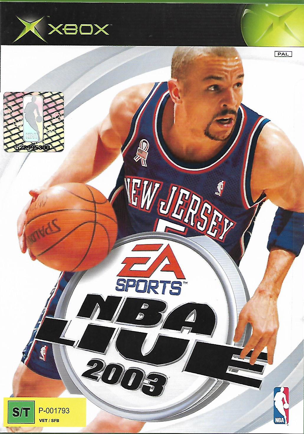 NBA LIVE 2003 (XBOX - bazar)