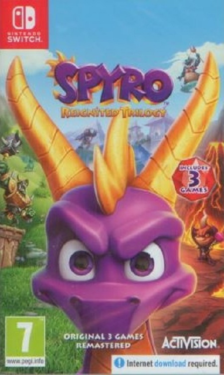 SPYRO REIGNITED TRILOGY (SWITCH - bazar)