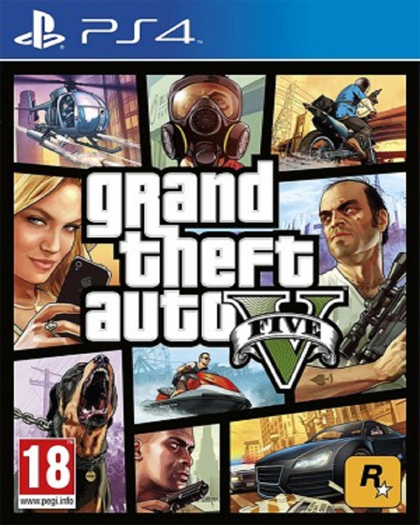 GTA 5 / GRAND THEFT AUTO V (PS4 - bazar)