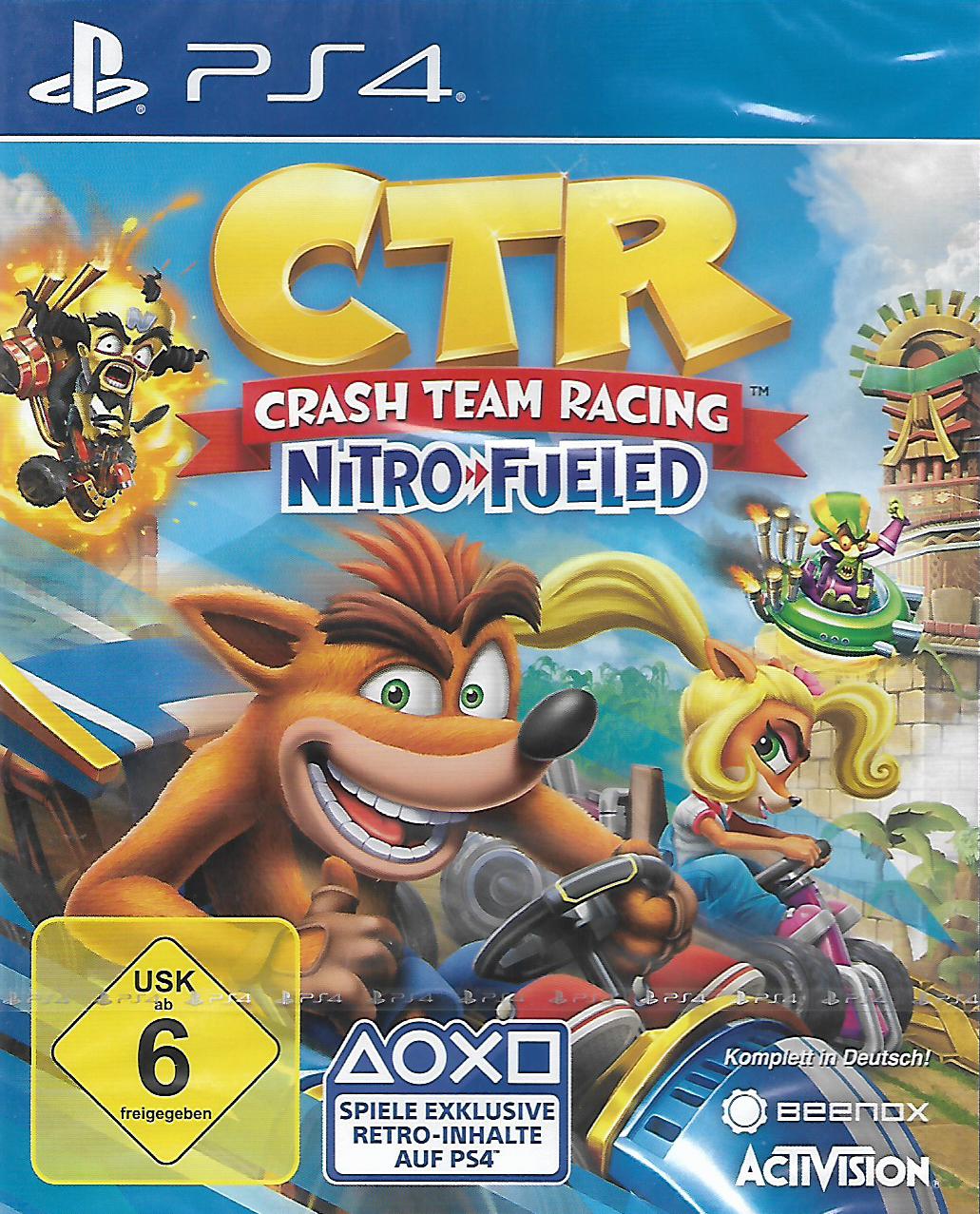 CTR - CRASH TEAM RACING NITRO-FUELED (PS4 - bazar)