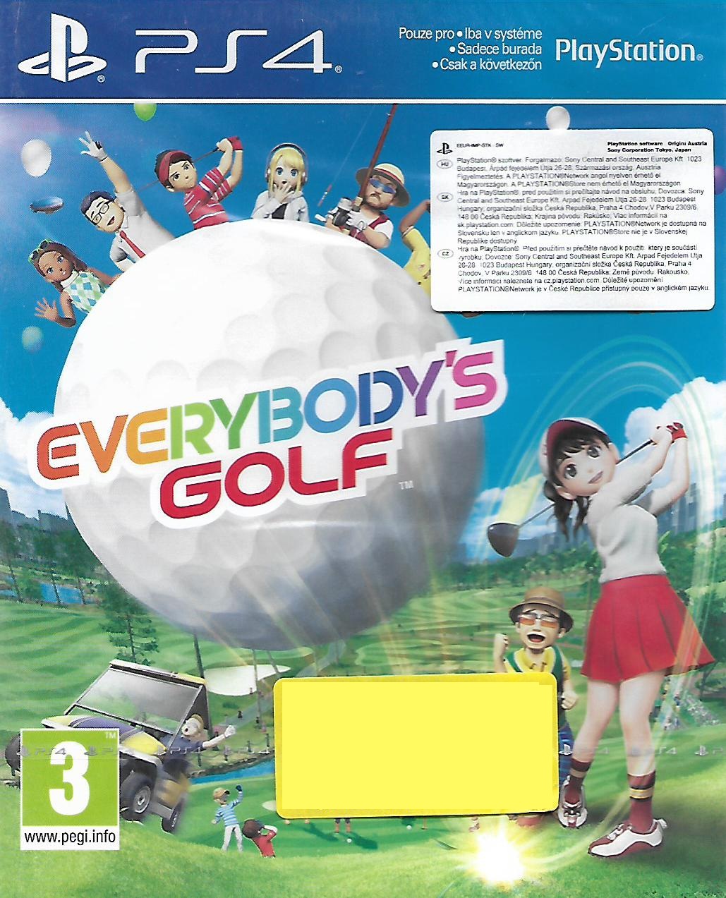 EVERYBODY'S GOLF (PS4 - bazar)