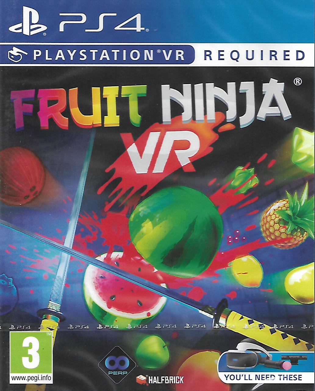 FRUIT NINJA VR (PS4 - bazar)