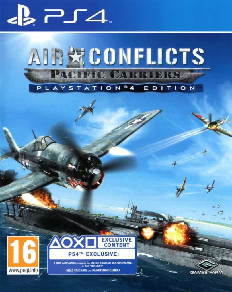 AIR CONFLICT PACIFIC CARRIERS (PS4 - bazar)
