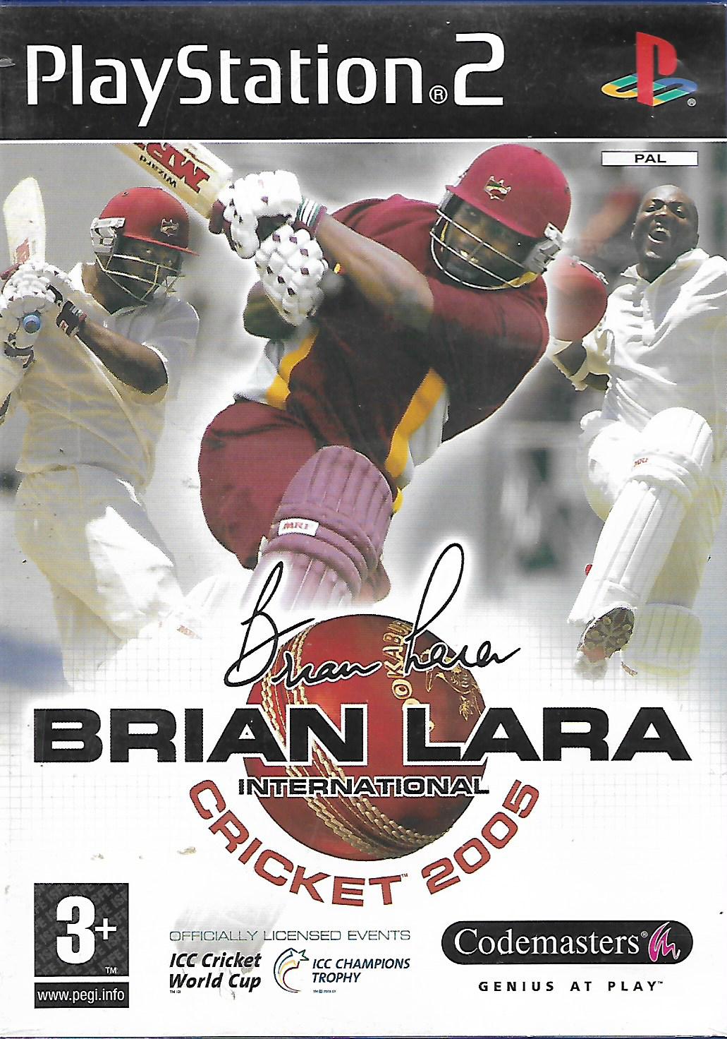 BRIAN LARA INTERNATIONAL CRICKET 2005 (PS2 - bazar)