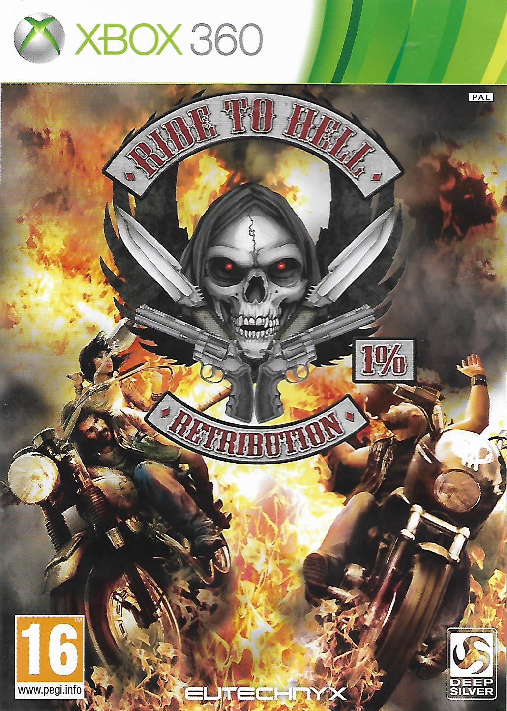 RIDE TO HELL - RETRIBUTION (XBOX 360 - nová)